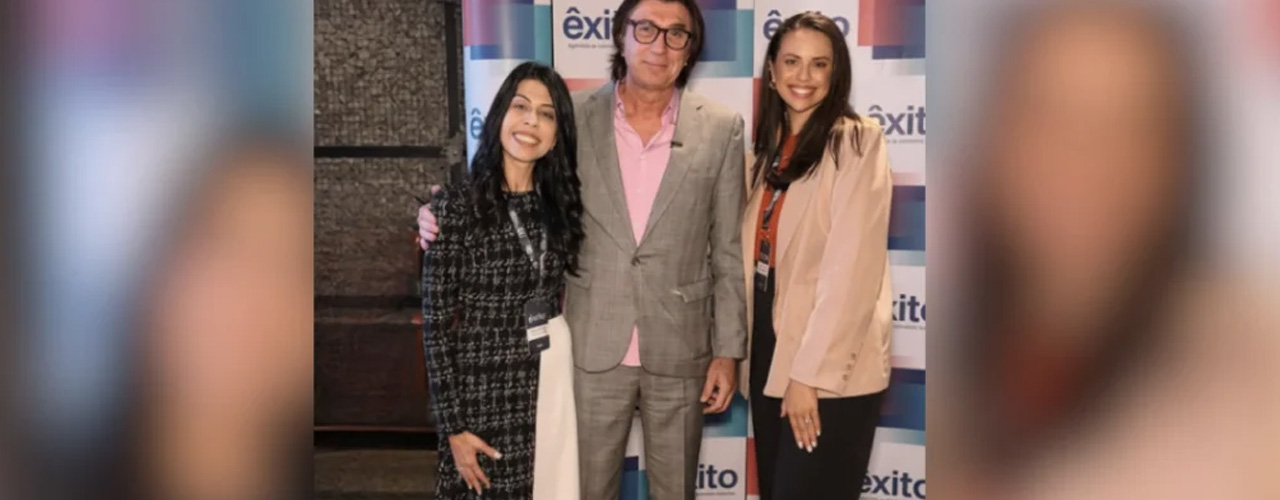 Empresárias Luana Pedro e Drª Aline Abreu Santana participam de jantar do Instituto Êxito em SP