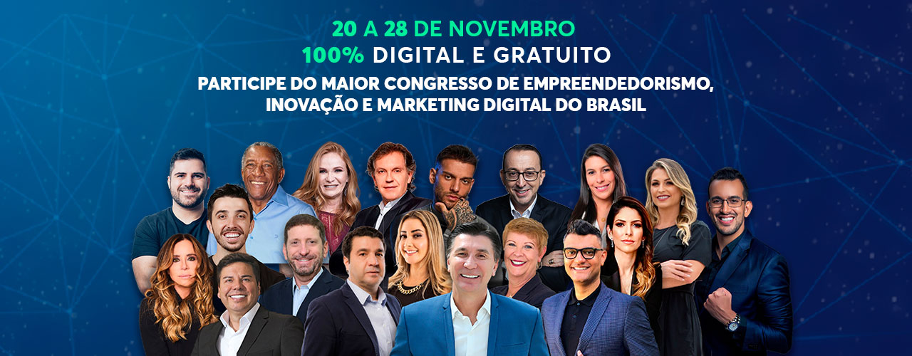 Evento de empreendedorismo terá semana com mais de 80 horas de atrações 