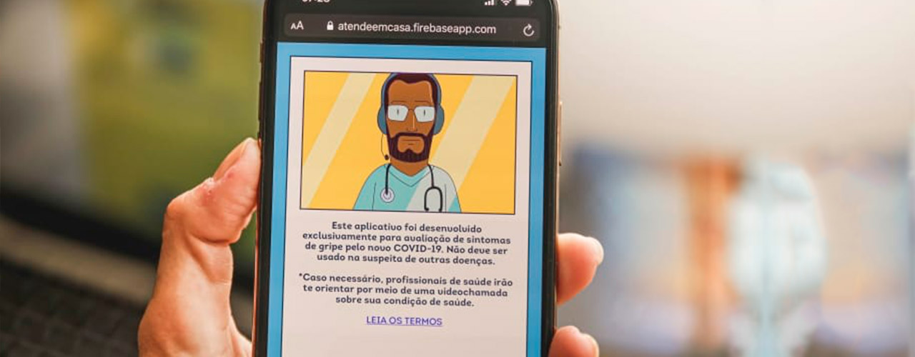 Covid: app permite consulta a distância e capacita profissionais de saúde